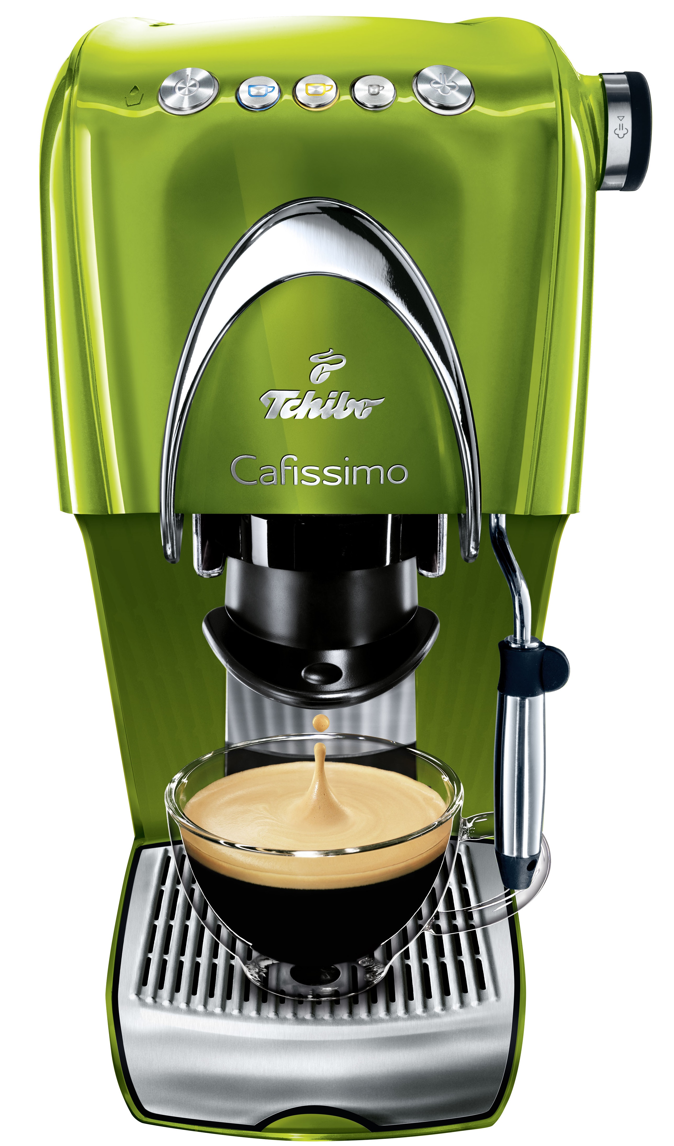 Aparat de cafea, 1.5L, verde, 15 bar, Espressor TCHIBO Cafissimo Classic