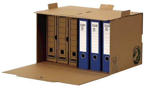 Container pentru arhivare, 325 x 540 x 375mm, kraft, FELLOWES Earth Series