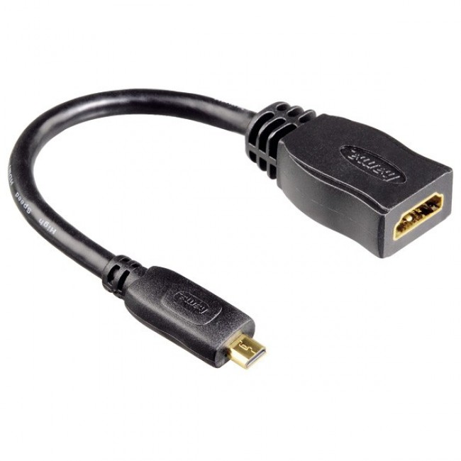 Cablu adaptor micro HDMI - HDMI HAMA