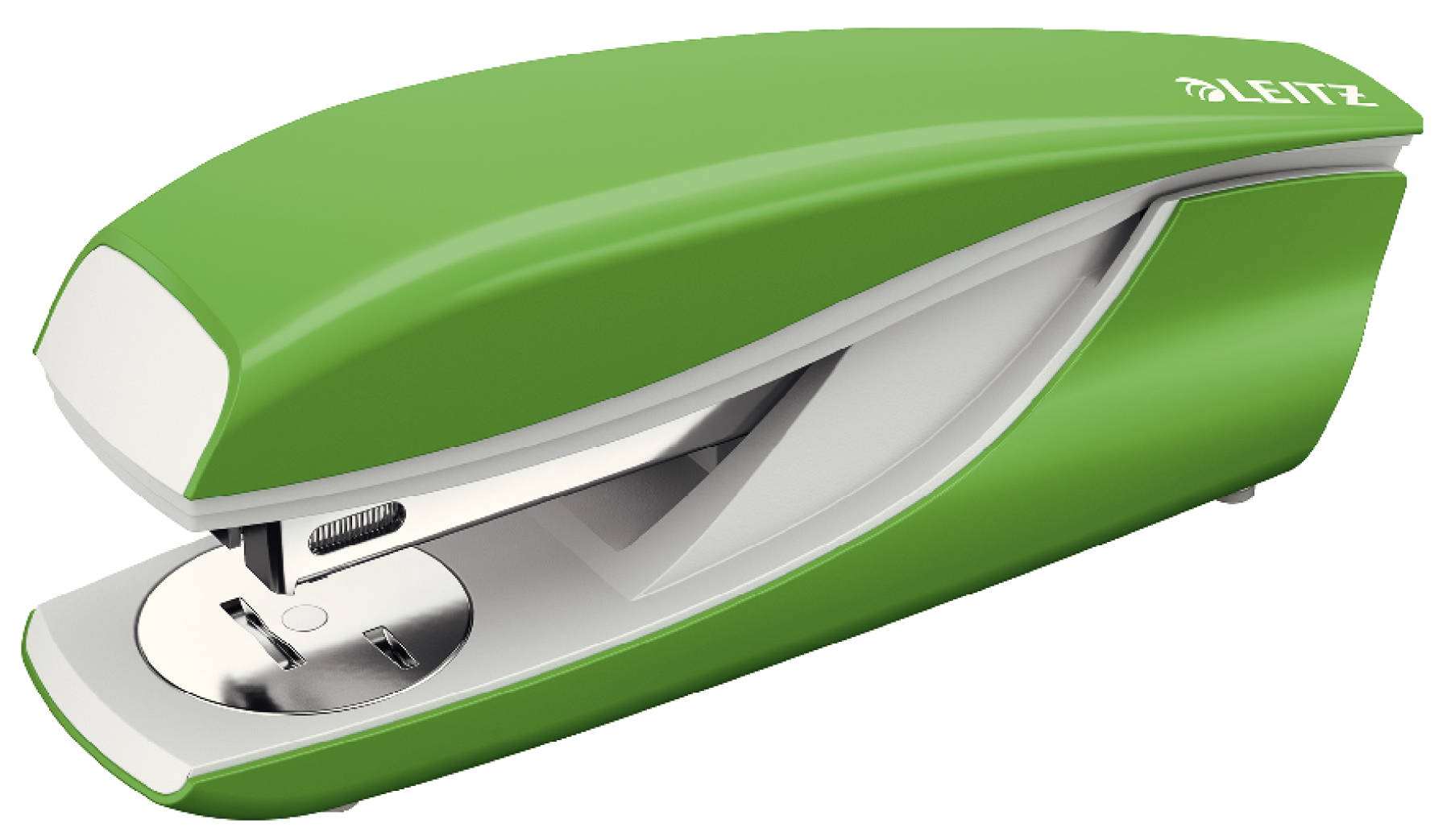 Capsator metalic de birou, pentru maxim 30 coli, capse 24/6, verde deschis, LEITZ 5502 NeXXt Series