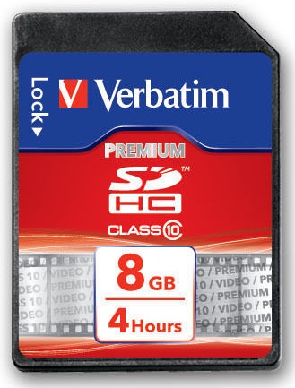 Card SDHC 8GB VERBATIM, Class 10