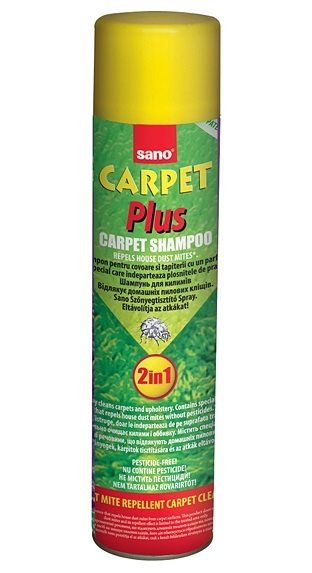 Spray detergent pentru covoare, 600ml, SANO Carpet Plus 2-in-1