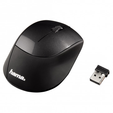 Mouse optic, wireless, negru, HAMA M2150