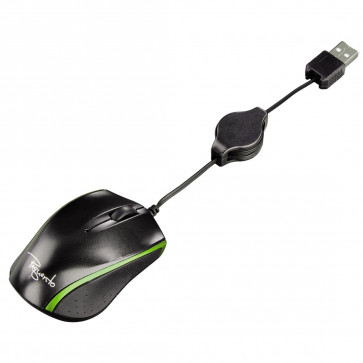 Mouse laser, negru/verde, HAMA Pequento