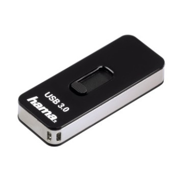 Stick USB, HAMA Vilitas, 3.0, 32 GB, 70 MB/s, negru/argintiu