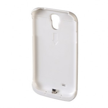 Acumulator extern tip carcasa pentru Samsung i9500 Galaxy S4, White, HAMA