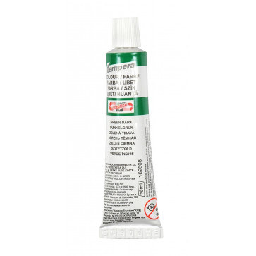 Tempera 16ml/tub, verde cinabru, KOH-I-NOOR