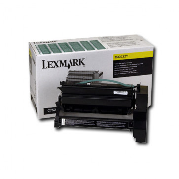 Toner, Yellow, LEXMARK 15G032Y