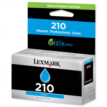 Cartus, cyan, nr. 210, LEXMARK 14L0086E