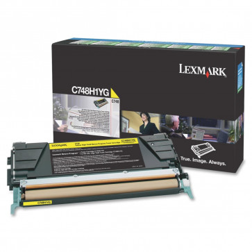 Toner, yellow, LEXMARK C748H1YG