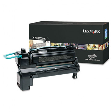 Toner, black, LEXMARK X792X2KG