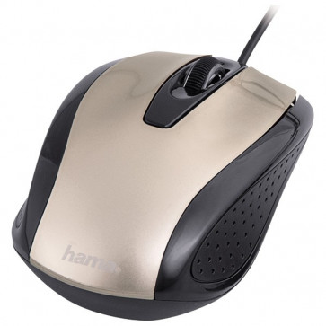 Mouse optic HAMA AM-5400, cu fir, 800dpi, Champagne metalic