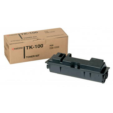 Toner, black, 6000 pagini, KYOCERA TK-100