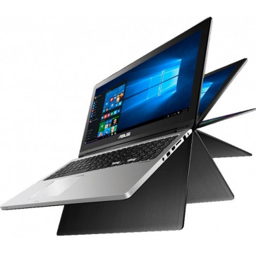 Laptop 2-in-1 ASUS Transformer Book Flip TP300LJ, 13.3" FHD Touch, Procesor Intel® Core™ i7-5500U pana la 3.00 GHz, 8GB, 128GB SSD, GeForce 920M 2GB, Win 10 Home