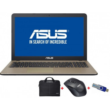 Laptop ASUS X540LA, Intel Core i3-5005U, 4GB, 500GB + Geanta + Mouse + Win10
