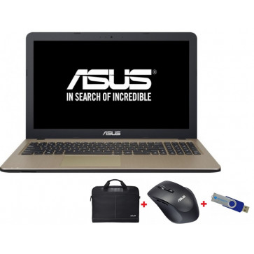 Laptop ASUS X540SA, Intel Celeron N3060, 4GB, 500GB + Geanta + Mouse + Win10