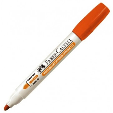 Marker pentru tabla (whiteboard), 2.2mm, portocaliu, FABER-CASTELL WINNER 152