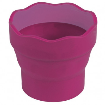 Container pentru apa, roz, FABER CASTELL Clic&Go