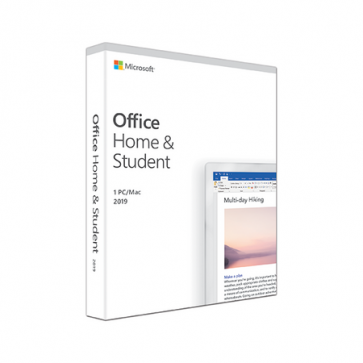 Licenta retail Microsoft Office 2019 , Home and Student English , Medialess