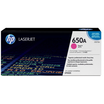 Toner, magenta, Nr. 650A, HP CE273A