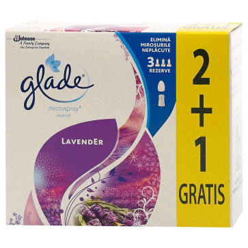 Odorizant de baie GLADE Microspray 2+1 Rezerva Levantica