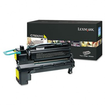 Toner, yellow, LEXMARK C792X2YG