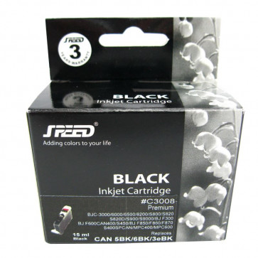 Cartus compatibil black CANON BCI3, BCI5, BCI6, BCI8 SPEED