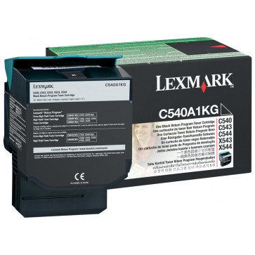 Toner, black, LEXMARK C540A1KG