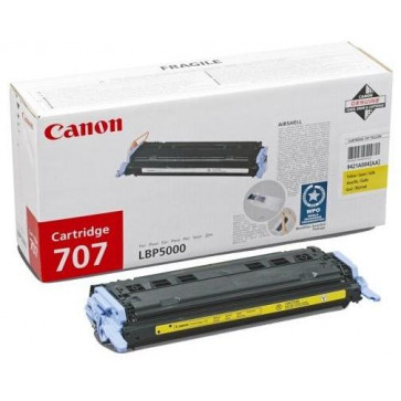 Toner, yellow, CANON CRG-707Y