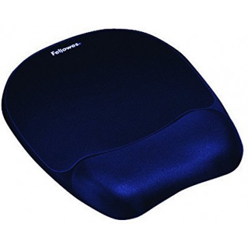 Mouse pad ergonomic, spuma, albastru, FELLOWES