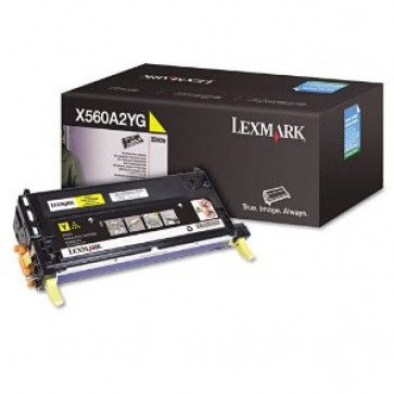 Toner, yellow, LEXMARK X560A2YG