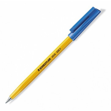 Pix fara mecanism, 0.6mm, albastru, STAEDTLER Stick