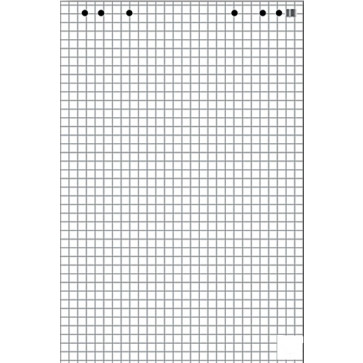 Hartie pentru flipchart, 68 x 99cm, matematica, 20 coli/set, HERLITZ