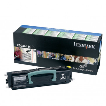 Toner, black, LEXMARK X203A11G