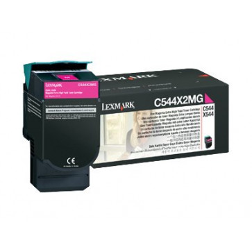 Toner, magenta, LEXMARK C544X2MG