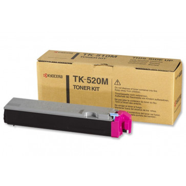 Toner, magenta, 4000 pagini, KYOCERA TK-520M