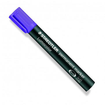 Marker permanent, 2-5mm, violet, STAEDTLER Lumocolor