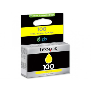 Cartus, yellow, nr. 100, LEXMARK 14N0902E