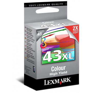 Cartus, color, nr. 43, LEXMARK 18YX143E