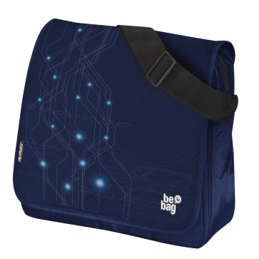 Geanta de umar, tip messenger, HERLITZ Be.Bag Electric