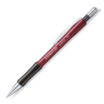 Creion mecanic 0.5mm, rosu, STAEDTLER graphite 779