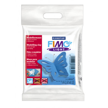 Plastilina pt. modelaj, 125gr, albastru (blue), STAEDTLER Fimo Air Light