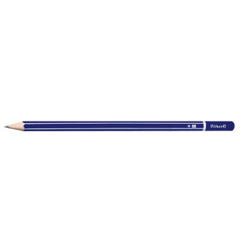Creion cu mina grafit, 2B, lacuit, PELIKAN