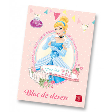 Bloc de desen, A4, 160 g/mp, 16 file, PIGNA Premium Princess