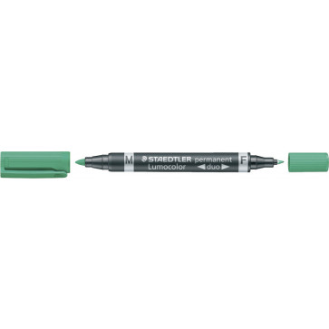 ST348-5_Marker permanent, 2 capete, varf F/M 0,6mm/1.5mm, verde, STAEDTLER-1