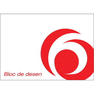 Bloc de desen, A4, 90-100 g/mp, 15 file, HERLITZ