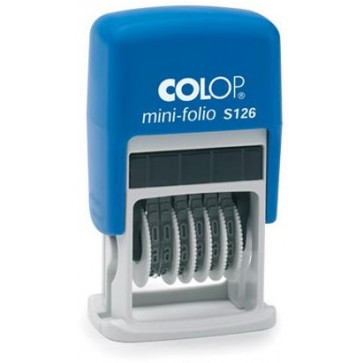 Stampila mini numaratoare COLOP S126