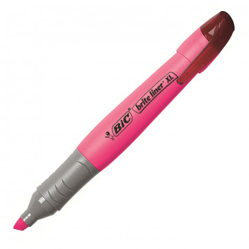 Textmarker, roz, 1.7-5.1mm, BIC Brite Liner XL