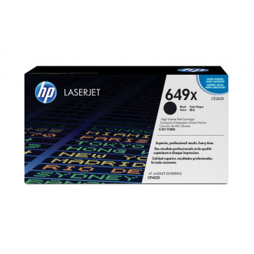 Toner, black, Nr. 649X, HP CE260X