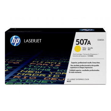 Toner, yellow, Nr. 507A, HP CE402A